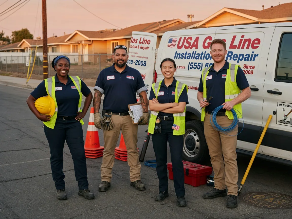 Gas Line Installation company in Susquehanna, PA